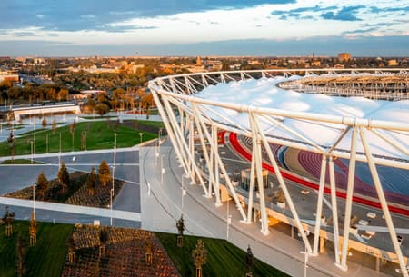 National Athletics Stadium Hungary
